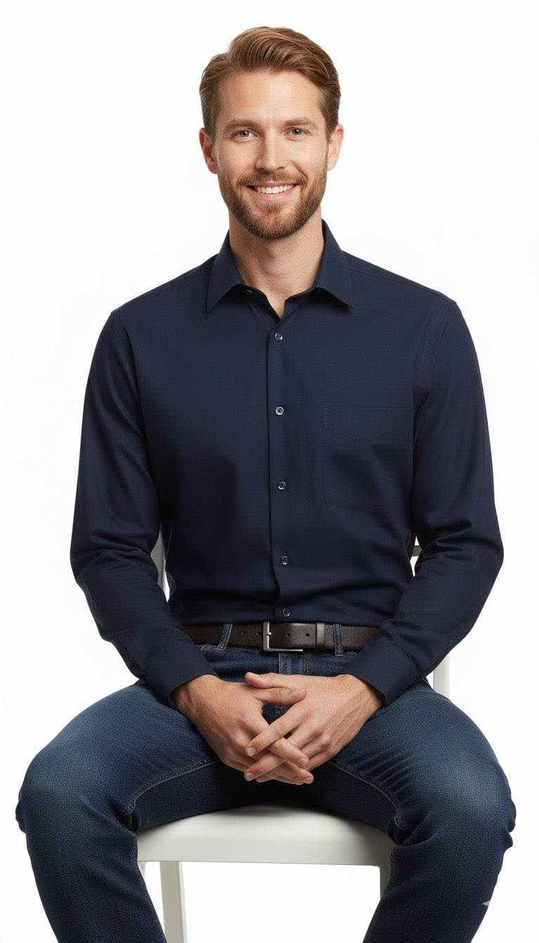 MPL Men's Plain Classic Flannel Shirt 8021 - Murfreesboro