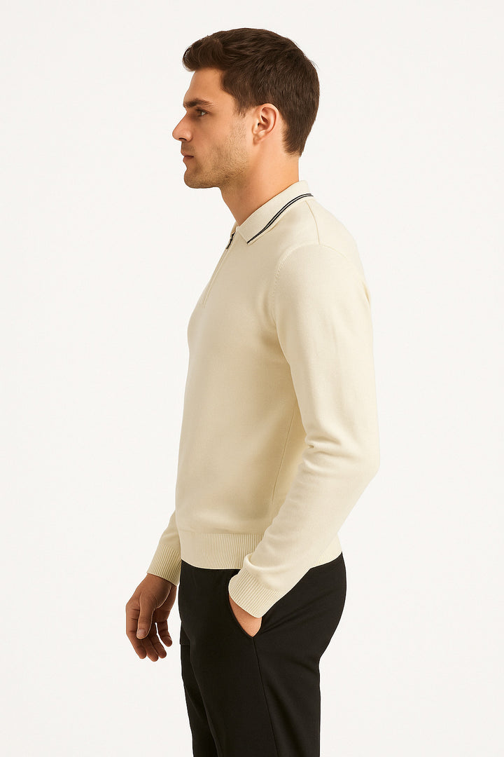 MPL Men's Polo Neck Zippered Sweater 1036 - Reşiţa