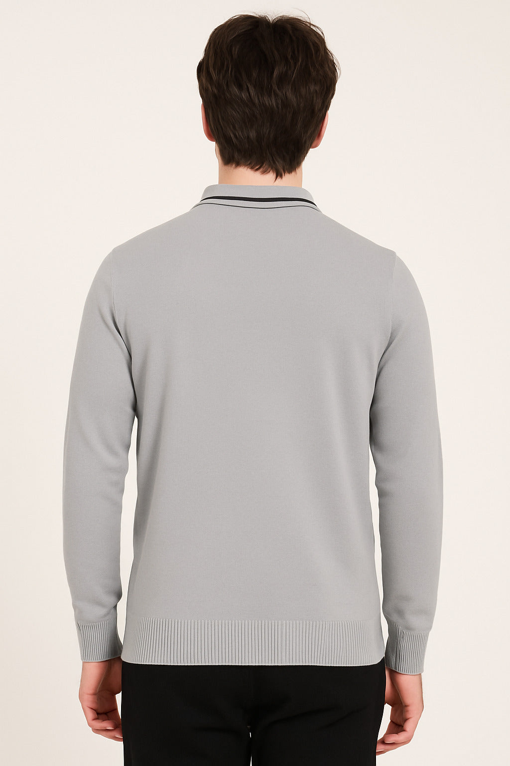 MPL Men's Polo Neck Zippered Sweater 1036 - Hattingen