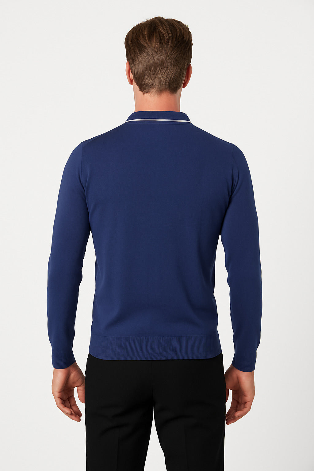 MPL Men's Polo Neck Zippered Sweater 1036 - The Colony