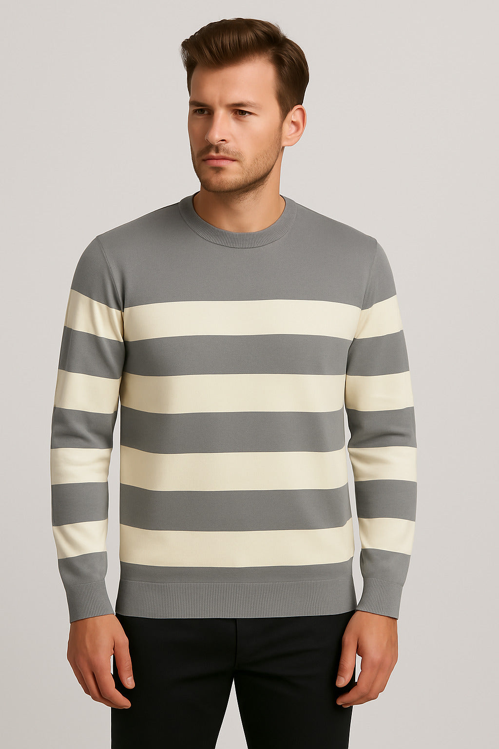 MPL Men's Crew Neck Sweater 6006 - Lake Oswego