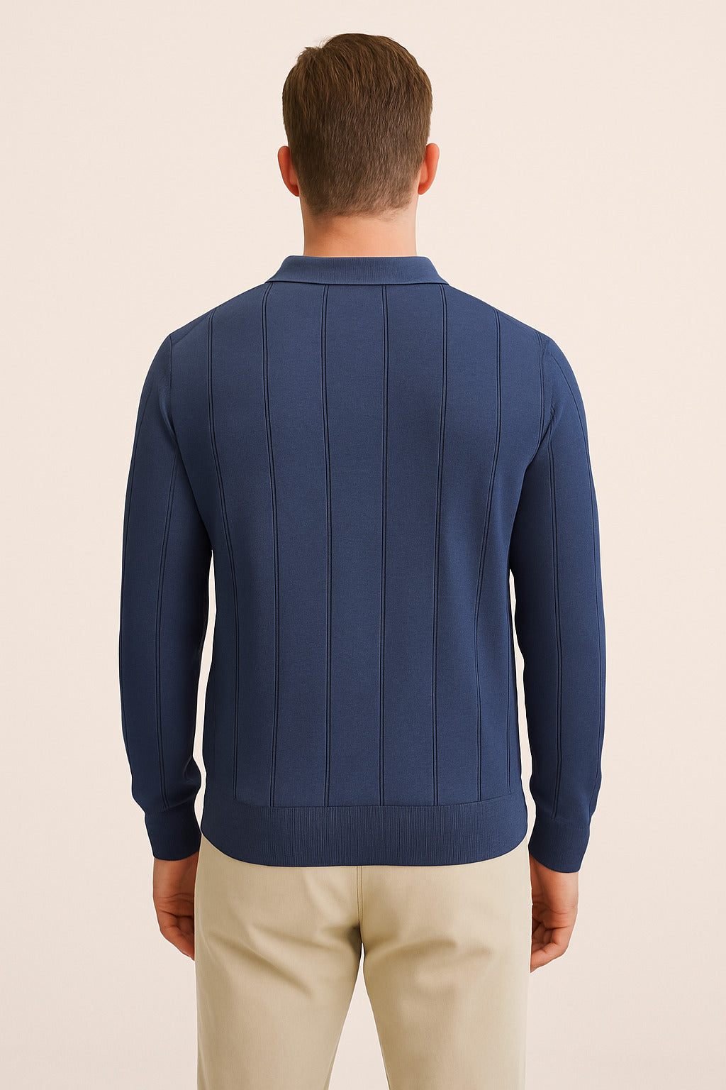 MPL Men's Polo Neck Zippered Sweater 6580 - Kaunas