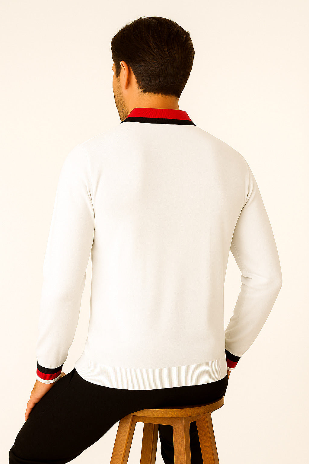 MPL Men's Polo Neck Zippered Sweater 8008 - Erftstadt
