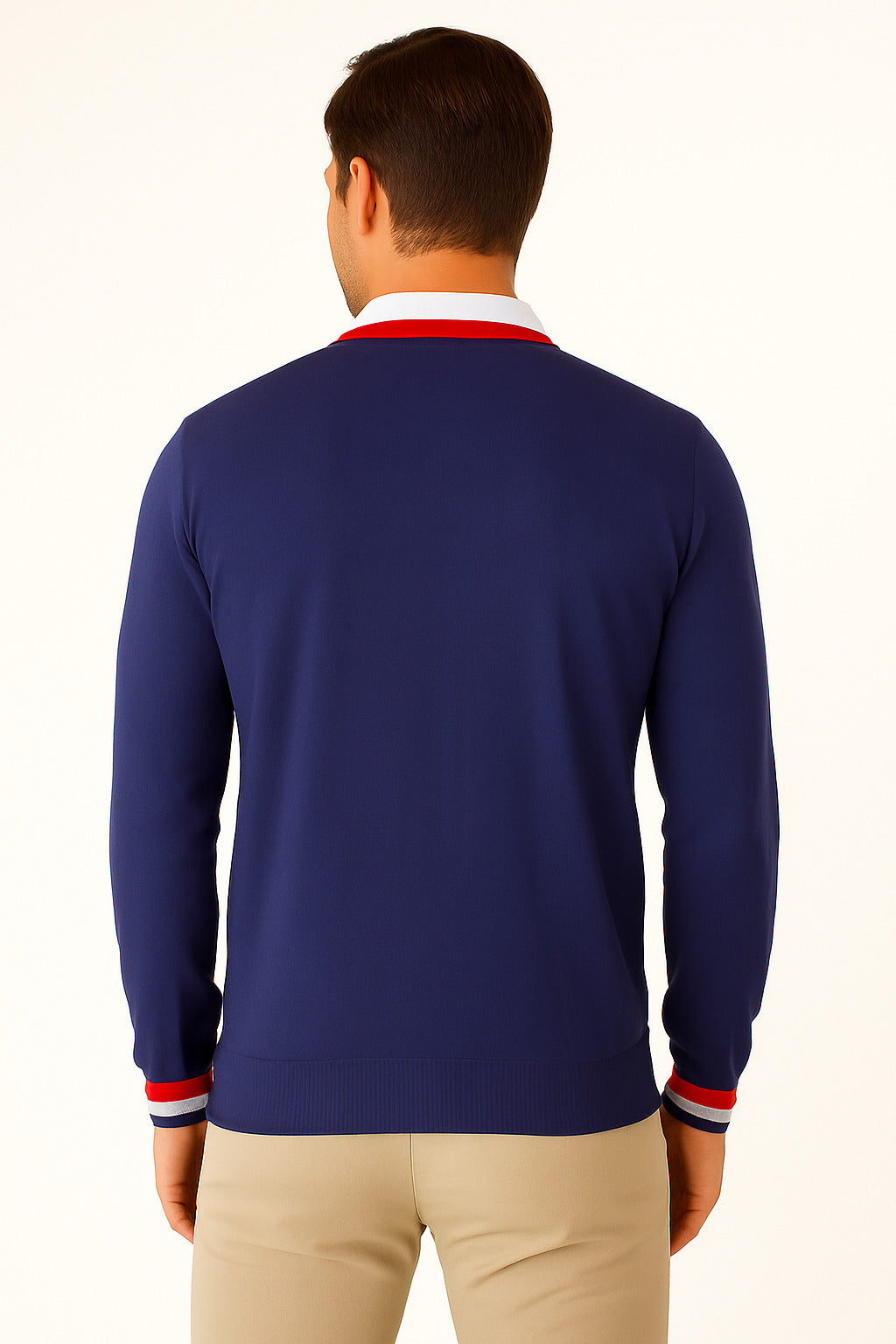 MPL Men's Polo Neck Zippered Sweater 8008 - Zugdidi
