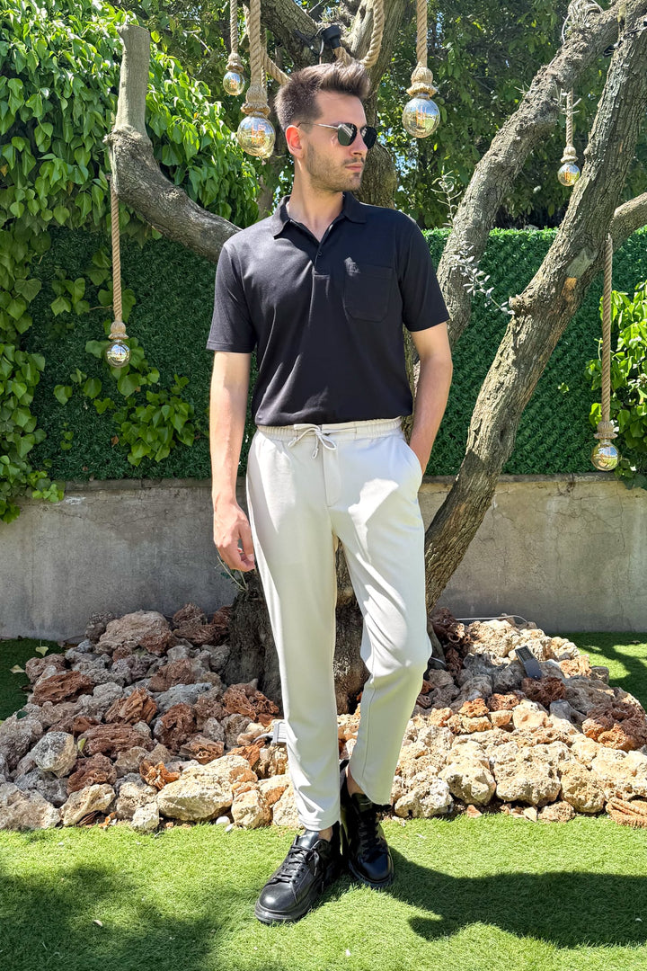 MPL Erkek Cepli Bel Bağcıklı Jogger Slimfit Pantolon 3011 - Poltava