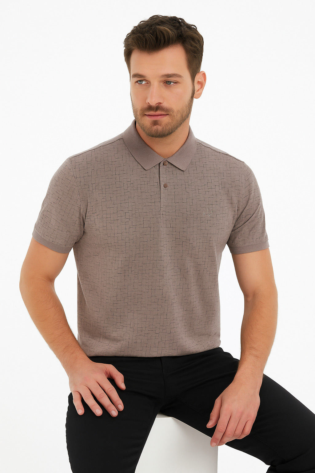MPL Men's Polo Neck T-shirt 1204 - Siegburg