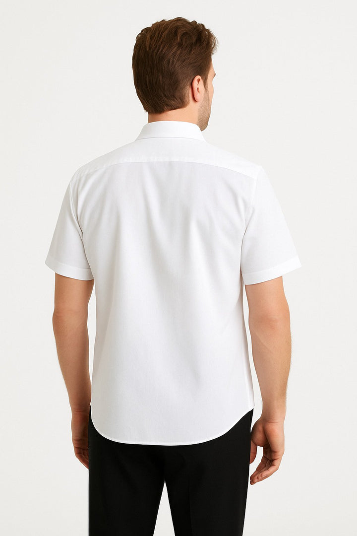 MPL Men's 2-Pack Short Sleeve Dacron Classic Shirt Black-White - Beaumont