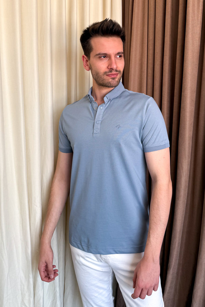 MPL Men's Polo Collar Oxford T-shirt 3570 - Pleasanton