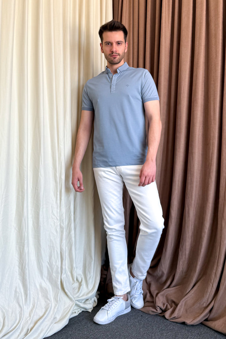 MPL Men's Polo Collar Oxford T-shirt 3570 - Pleasanton