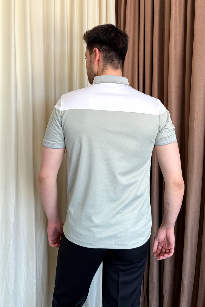 MPL Men's Polo Neck T-shirt 3714 - Wiesbaden