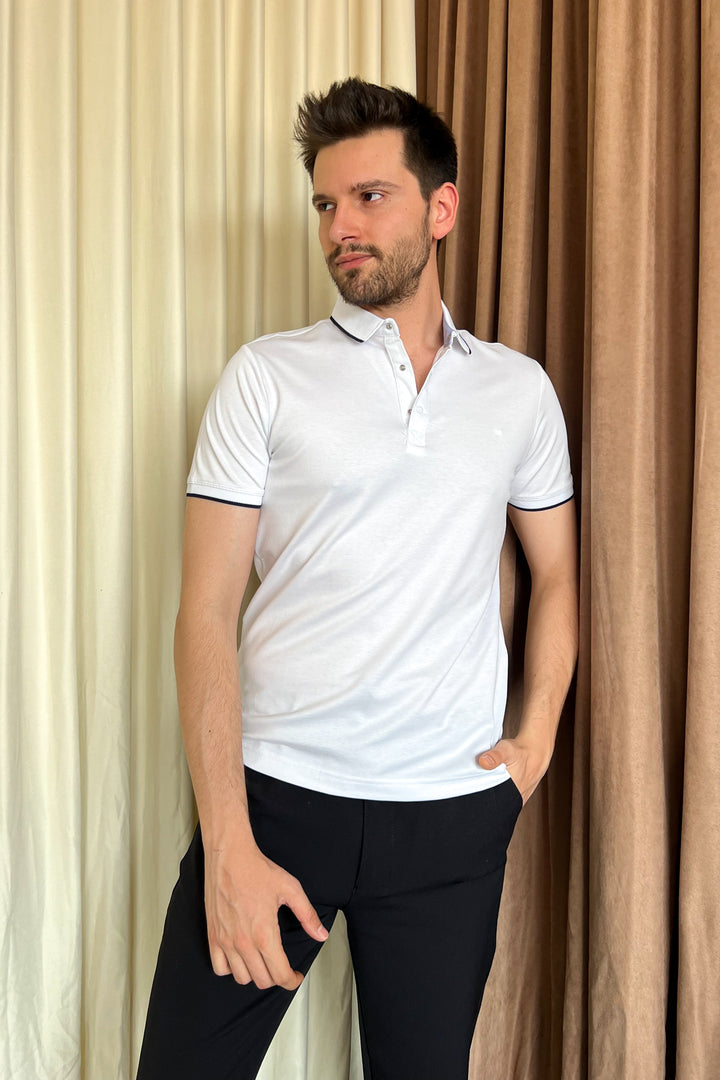 MPL Men's Polo Neck T-shirt 3795 - Mira