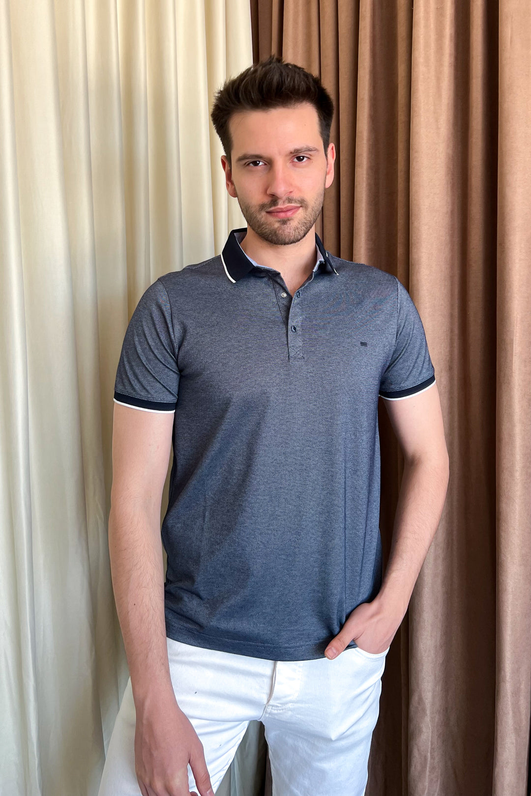 MPL Men's Polo Neck T-shirt 3795 - Cheshunt