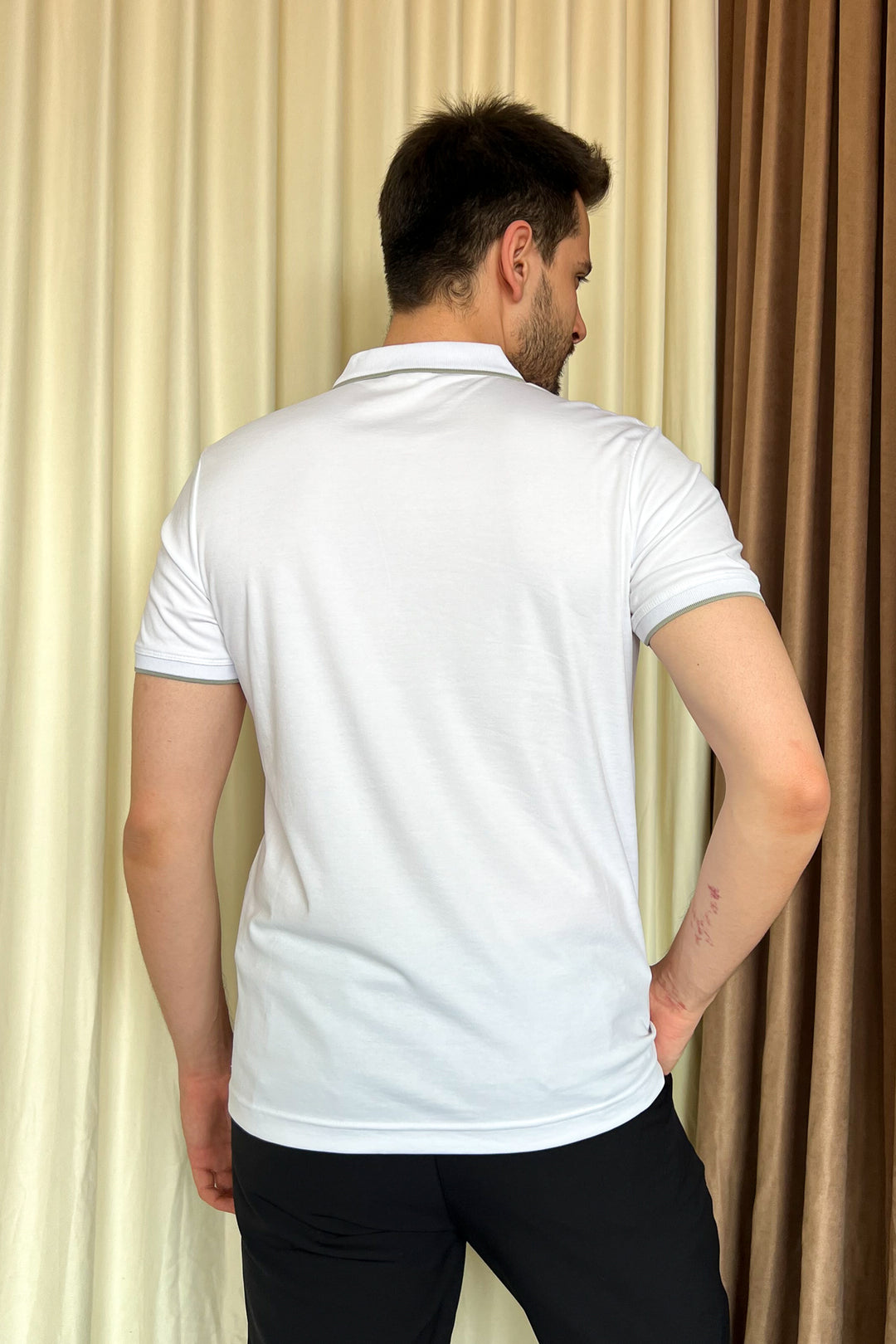 MPL Men's Polo Neck T-shirt 4135 - Panevėžys
