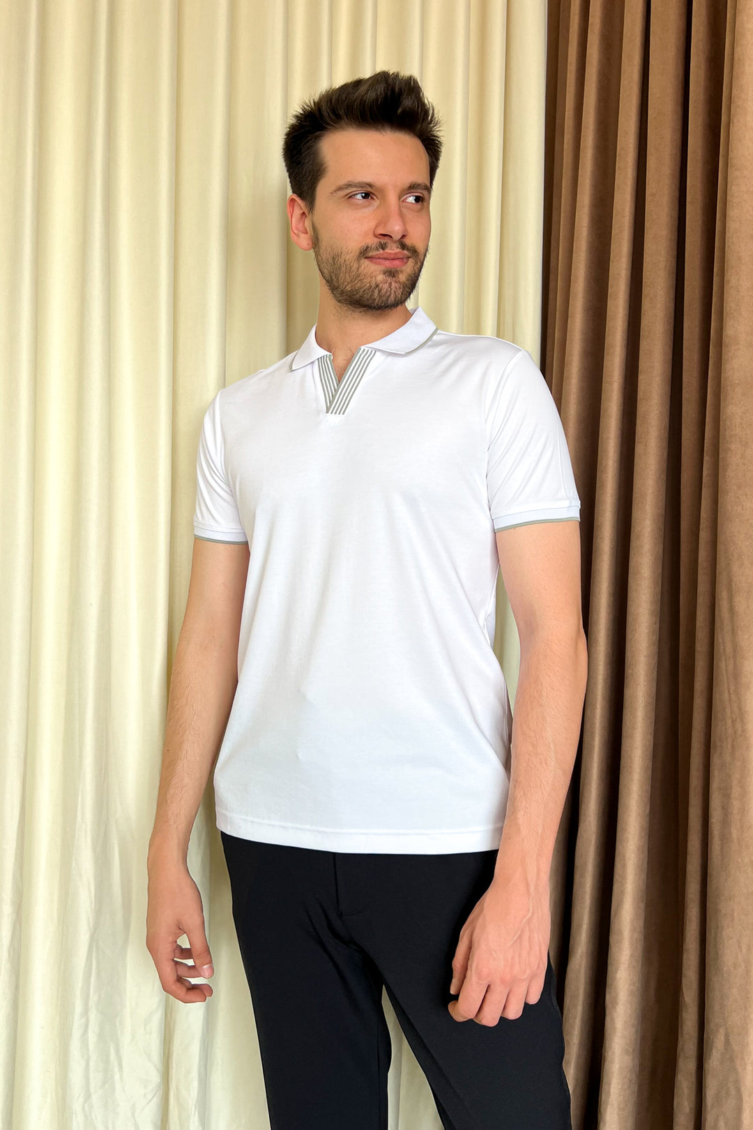 MPL Men's Polo Neck T-shirt 4135 - Panevėžys