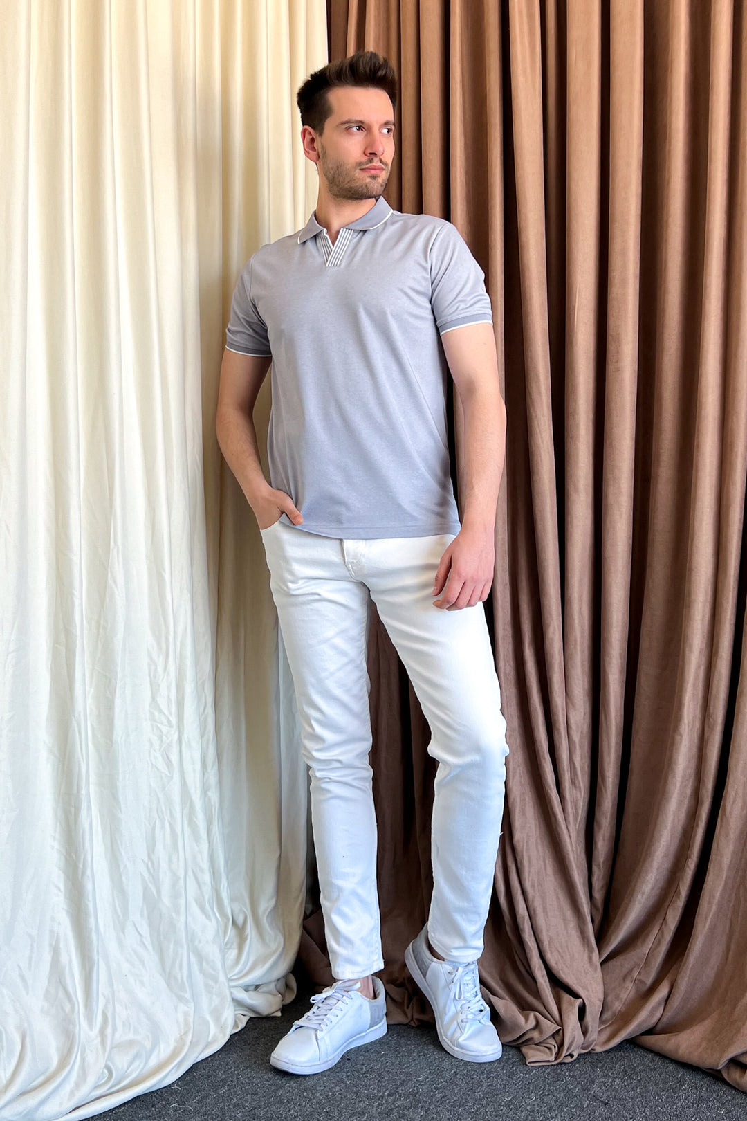 MPL Men's Polo Neck T-shirt 4135 - Yorktown