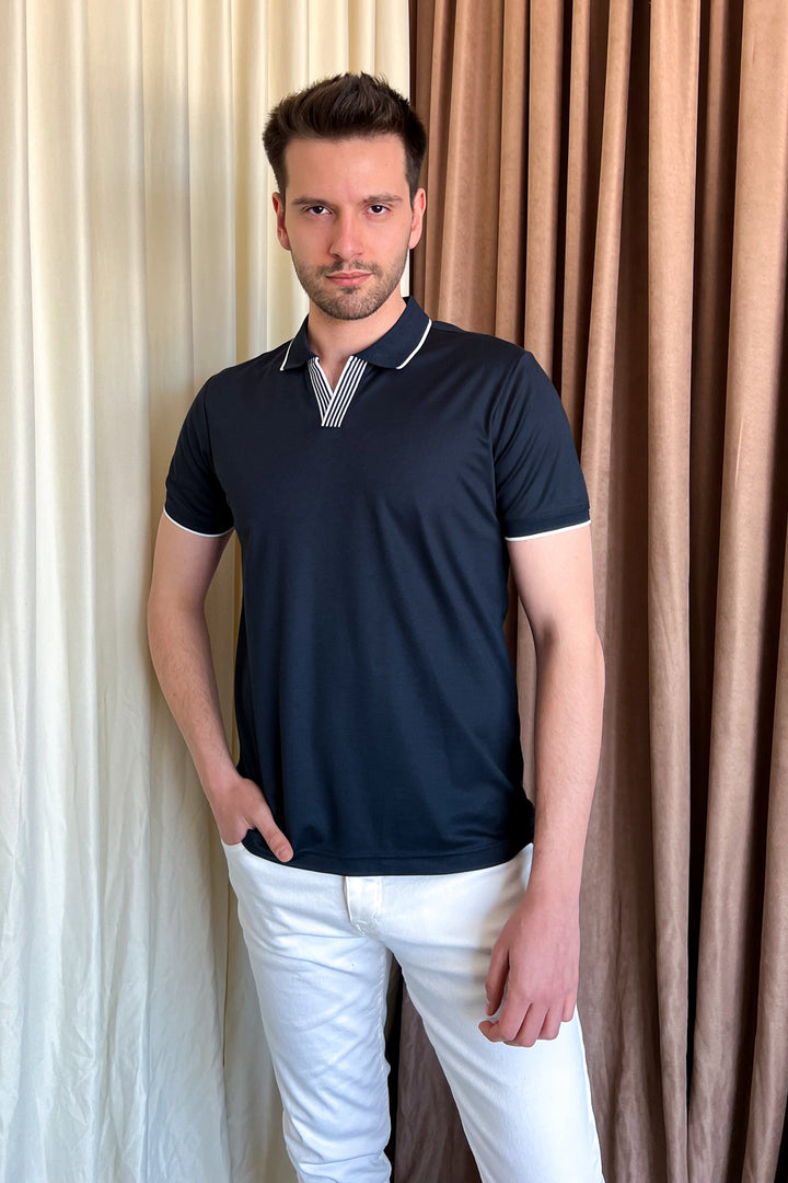 MPL Men's Polo Neck T-shirt 4135 - Lafayette