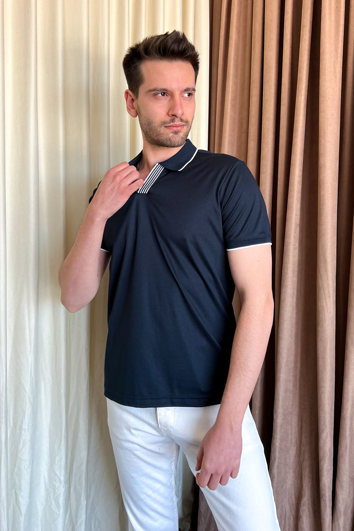 MPL Men's Polo Neck T-shirt 4135 - Lafayette