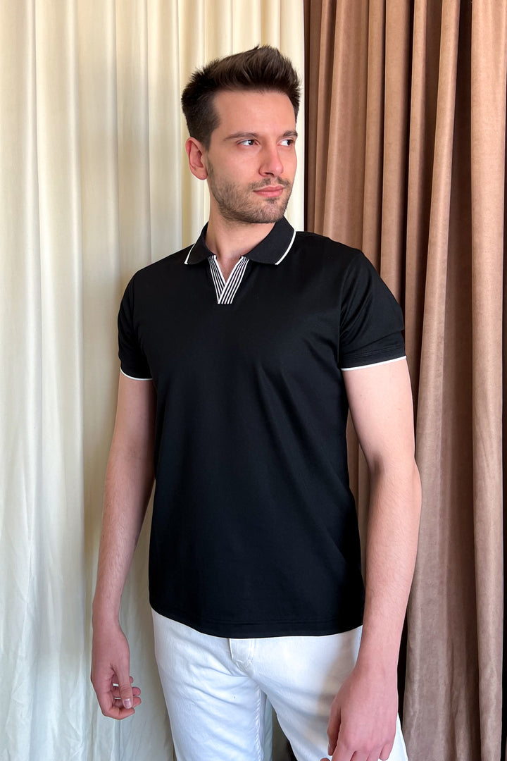 MPL Men's Polo Neck T-shirt 4135 - Spalding