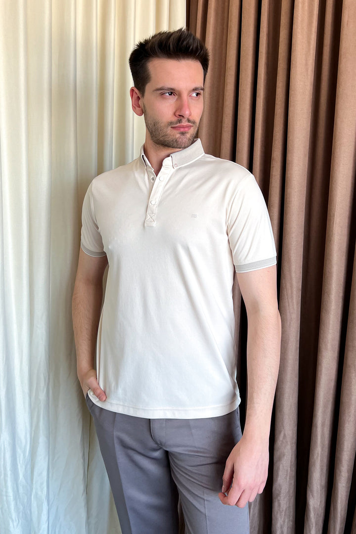 MPL Men's Polo Neck T-shirt 4148 - Abertawe