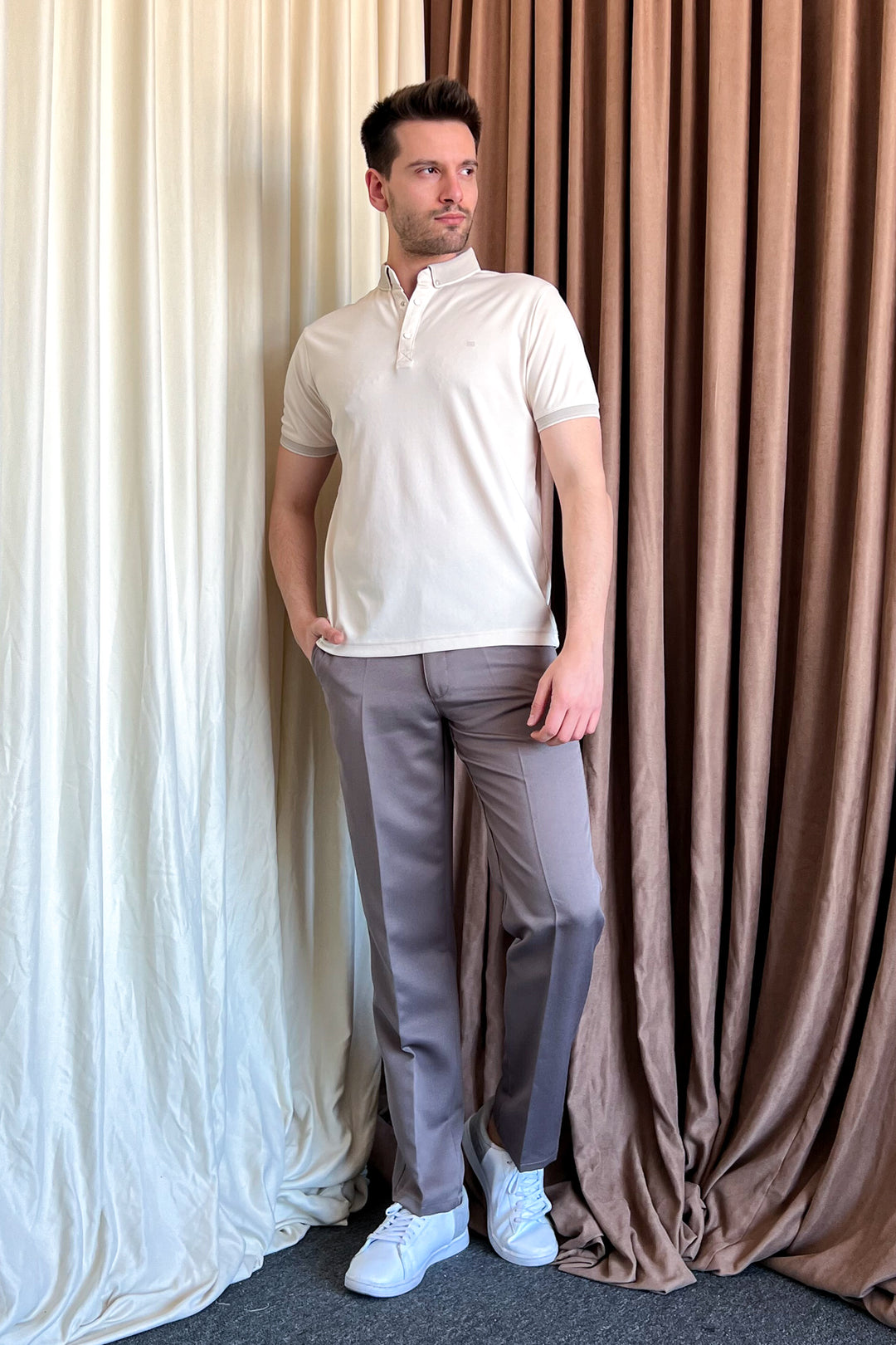 MPL Men's Polo Neck T-shirt 4148 - Abertawe