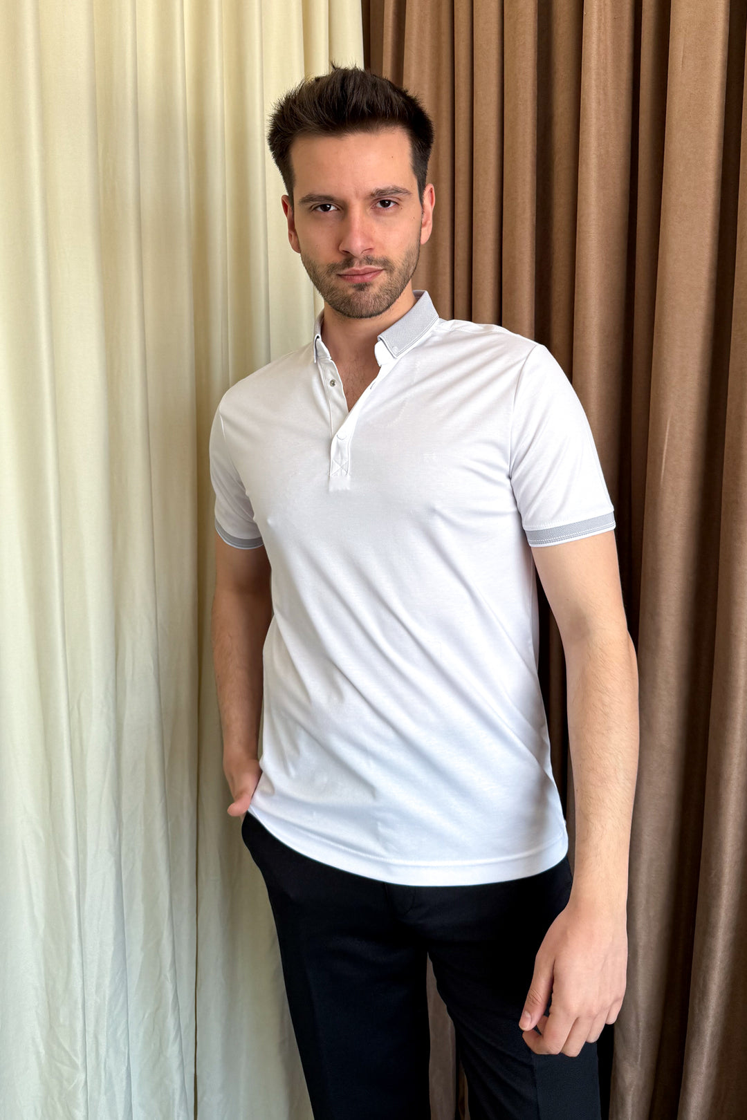 MPL Men's Polo Neck T-shirt 4148 - Kendale Lakes