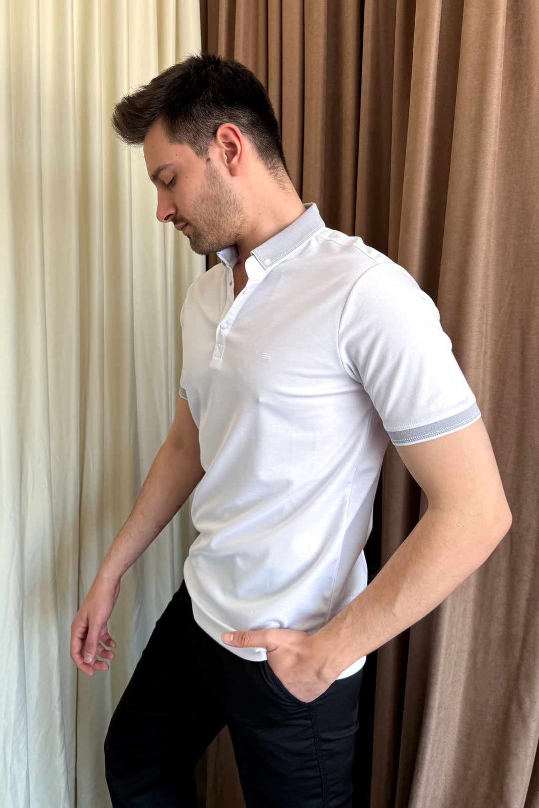 MPL Men's Polo Neck T-shirt 4148 - Kendale Lakes