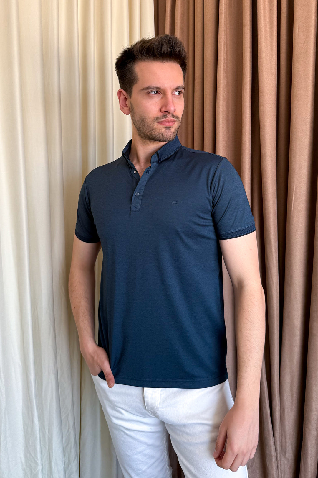 MPL Men's Polo Neck T-shirt 4148 - Great Falls