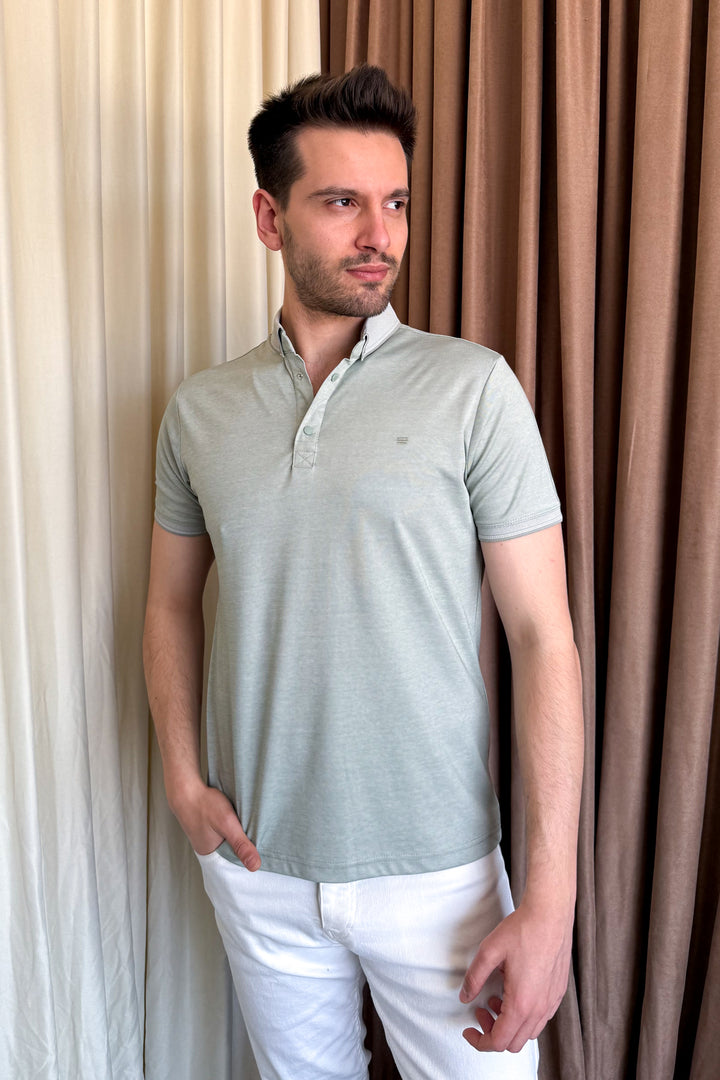 MPL Men's Polo Neck T-shirt 4148 - Bergkamen