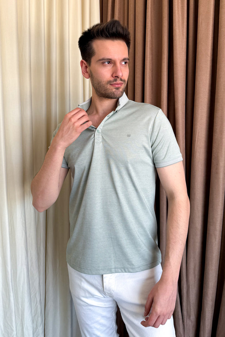 MPL Men's Polo Neck T-shirt 4148 - Bergkamen