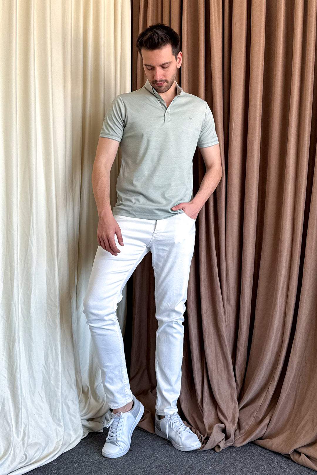 MPL Men's Polo Neck T-shirt 4148 - Bergkamen