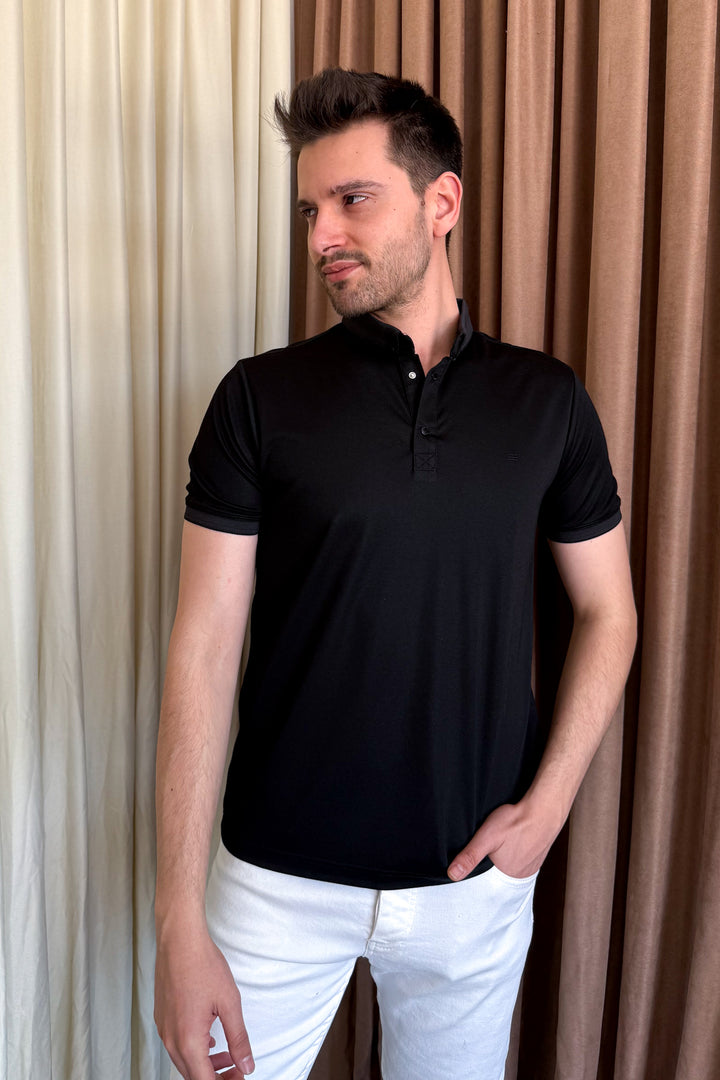 MPL Men's Polo Neck T-shirt 4148 - New Braunfels