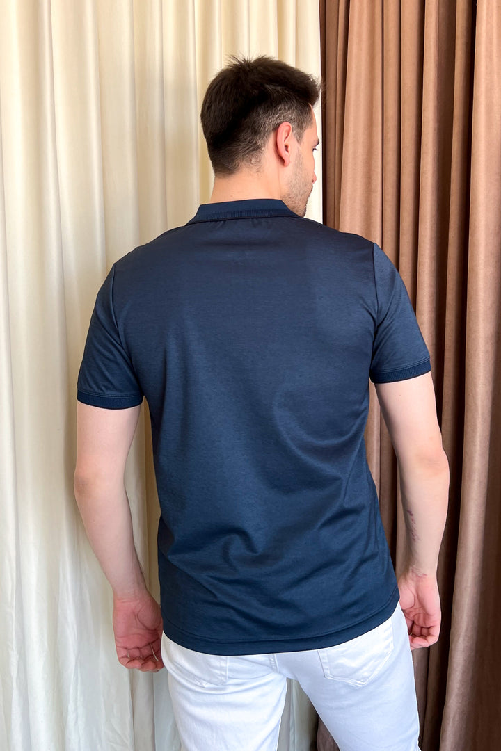 MPL Men's Zippered Polo Neck T-shirt 4168 - Torrejón de Ardoz