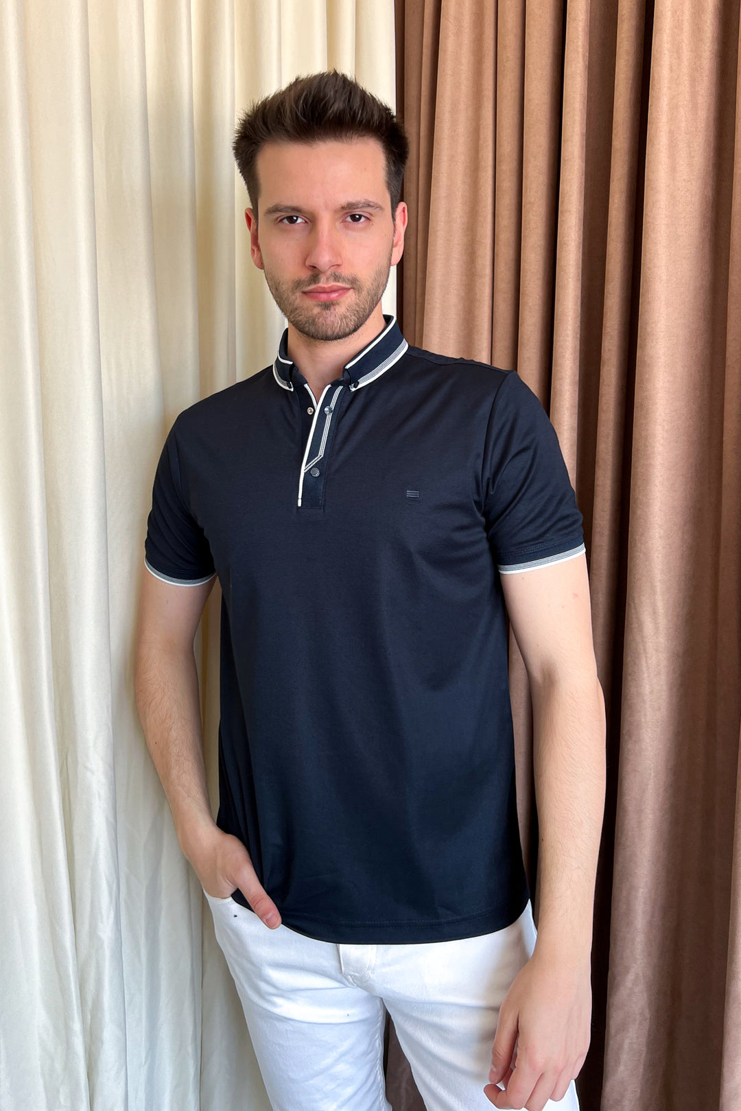 MPL Men's Polo Neck T-shirt 4547 - St. Augustine