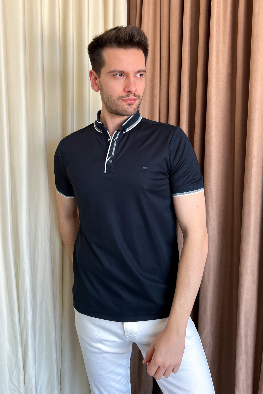 MPL Men's Polo Neck T-shirt 4547 - St. Augustine
