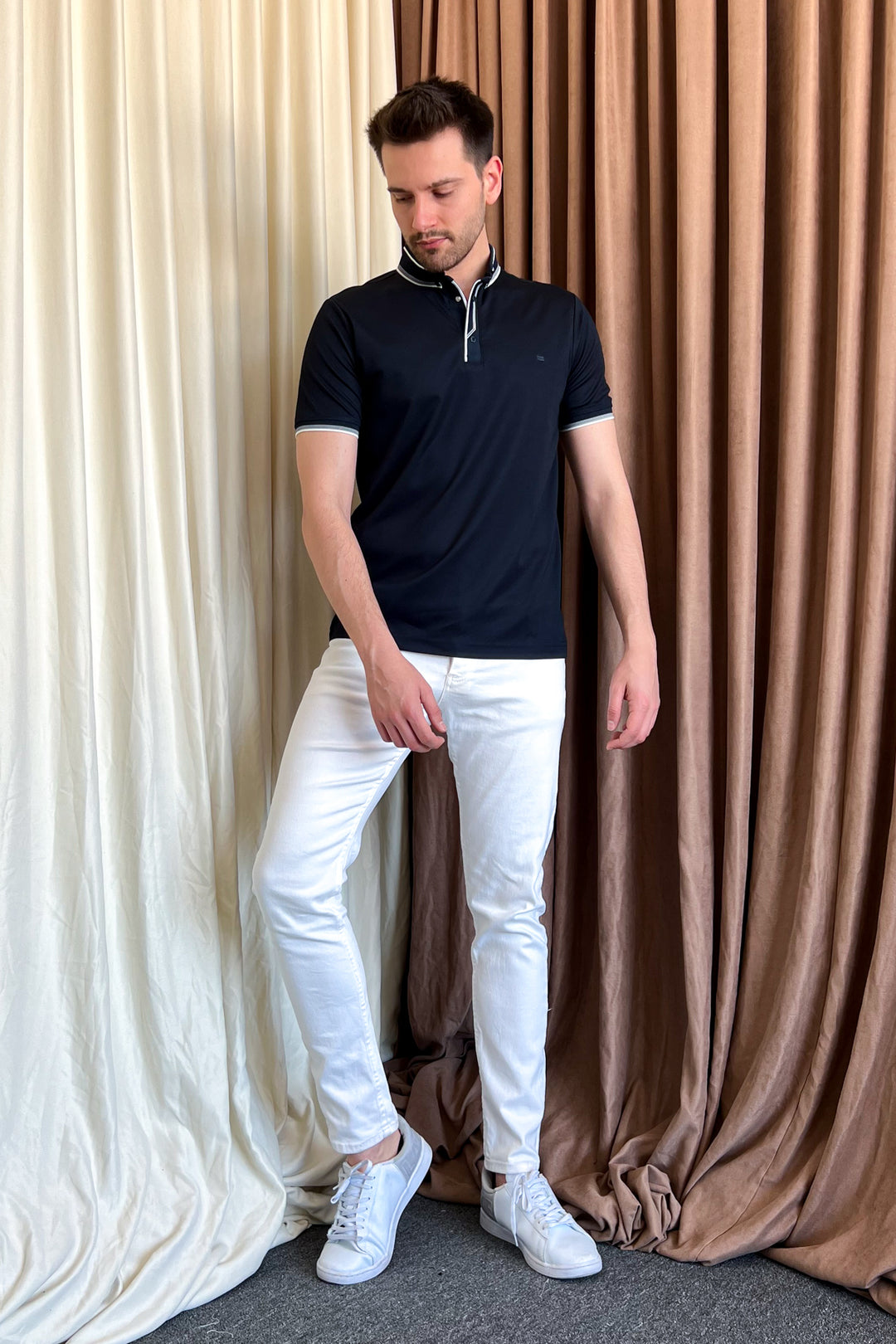 MPL Men's Polo Neck T-shirt 4547 - St. Augustine