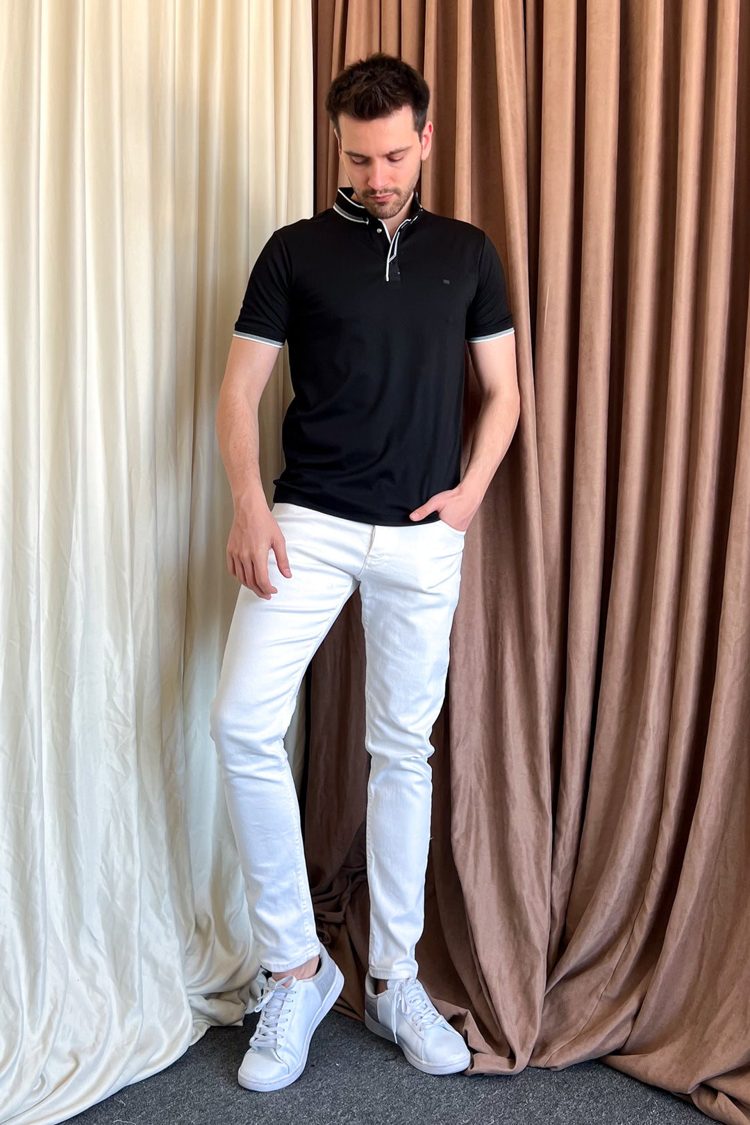 MPL Men's Polo Neck T-shirt 4547 - Soledad de Graciano Sánchez