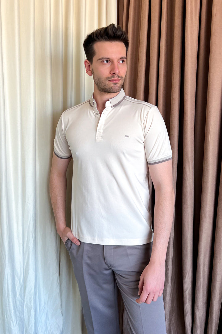 MPL Men's Polo Neck T-shirt 4555 - Oshkosh