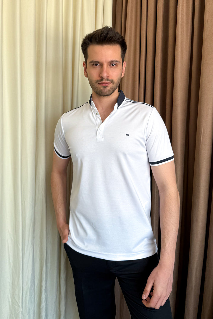 MPL Men's Polo Neck T-shirt 4555 - Wembley