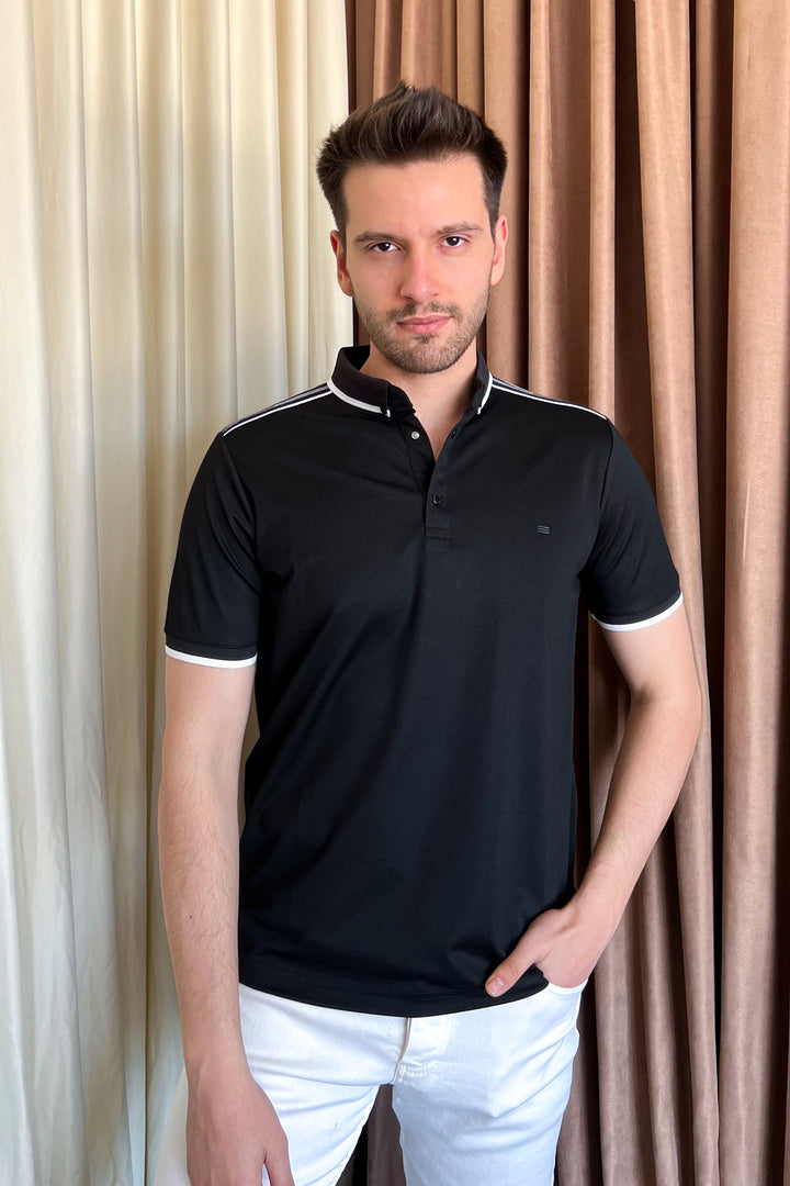 MPL Men's Polo Neck T-shirt 4555 - Chino