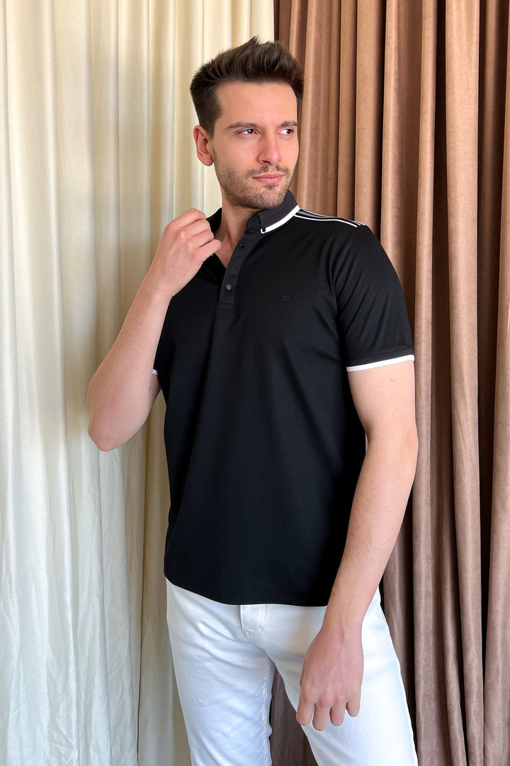 MPL Men's Polo Neck T-shirt 4555 - Chino