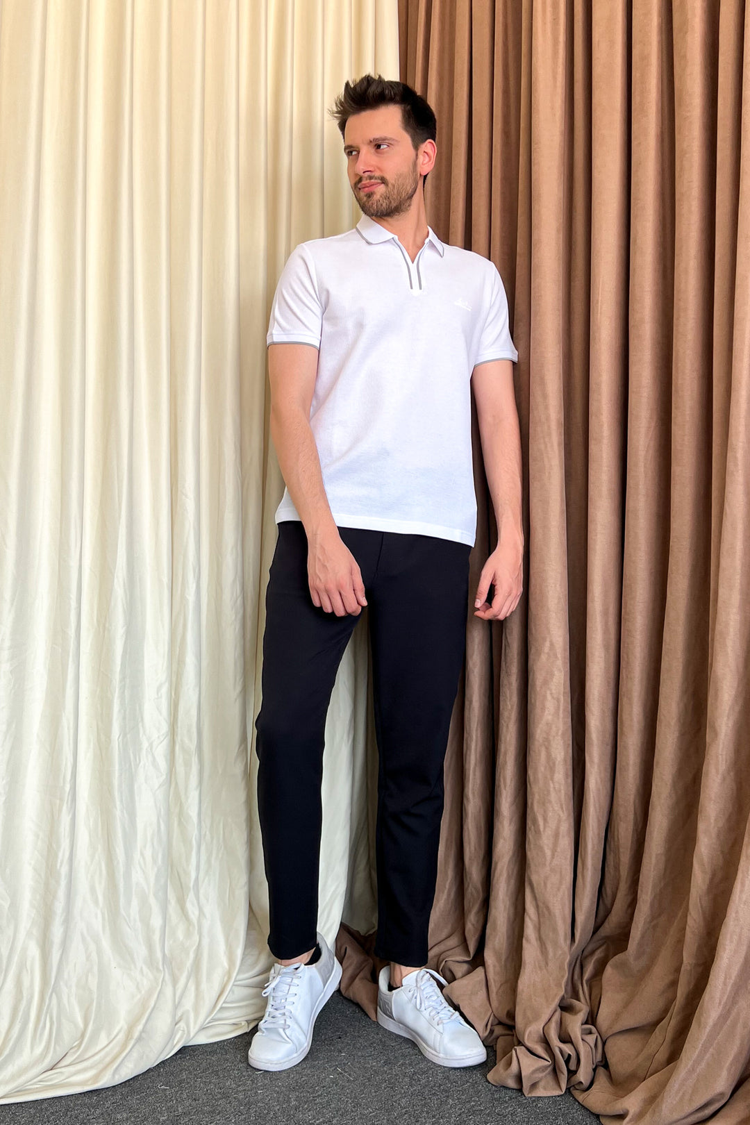 MPL Men's Polo Neck T-shirt 4570 - Merthyr Tudful