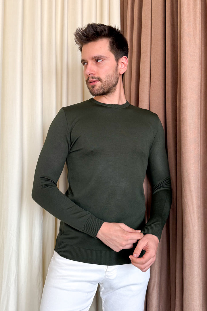 MPL Men's Bicycle Collar Long Sleeve Sweater 4200 - Hatfield