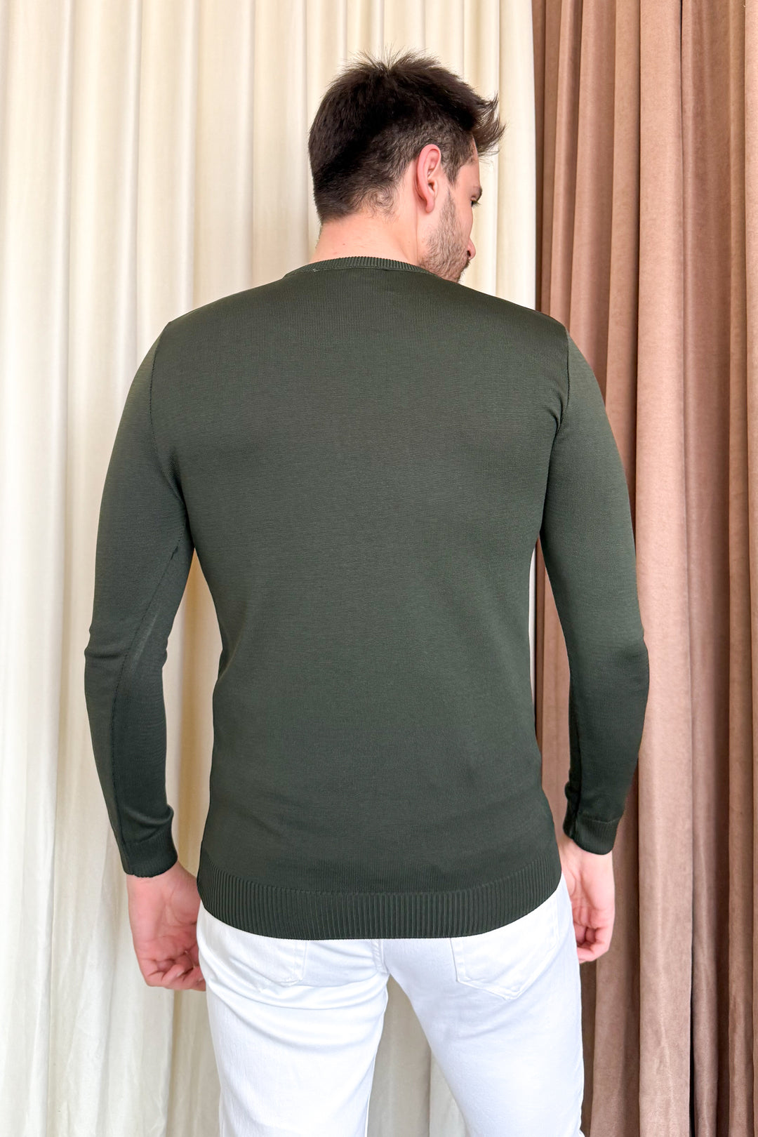 MPL Men's Bicycle Collar Long Sleeve Sweater 4200 - Hatfield