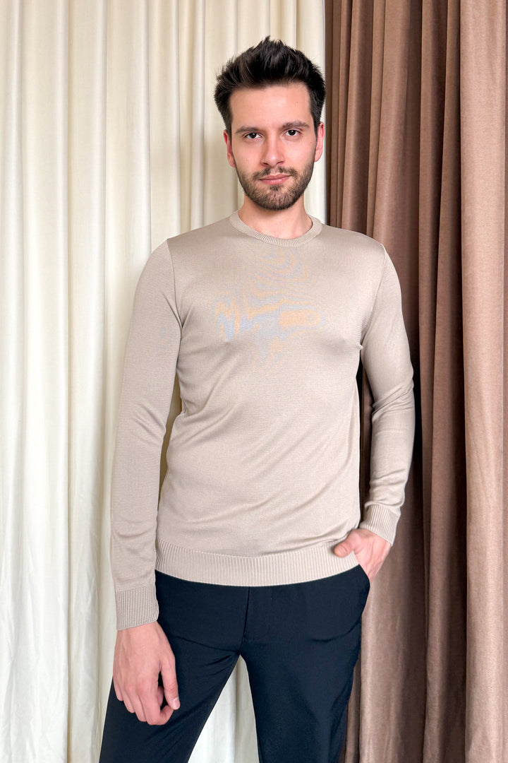 MPL Men's Bicycle Neck Long Sleeve Sweater 4200 - Collado-Villalba