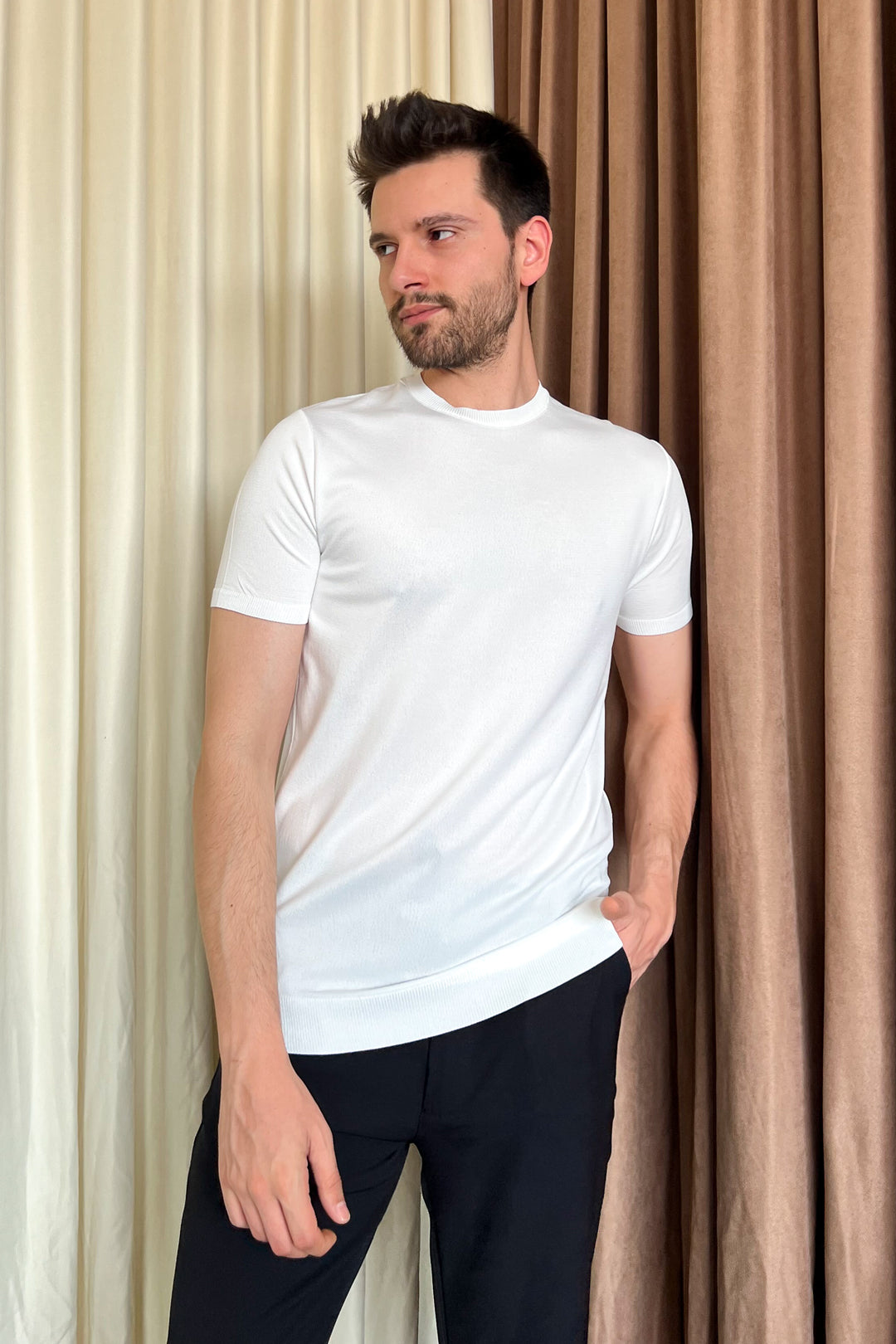 MPL Men's Bicycle Collar Short Sleeve T-shirt 9000 - Alameda