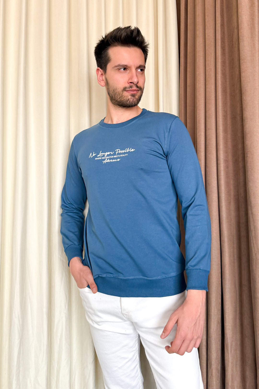 MPL Men's Long Sleeve 2-String Sweatshirt 20252 - Rubí