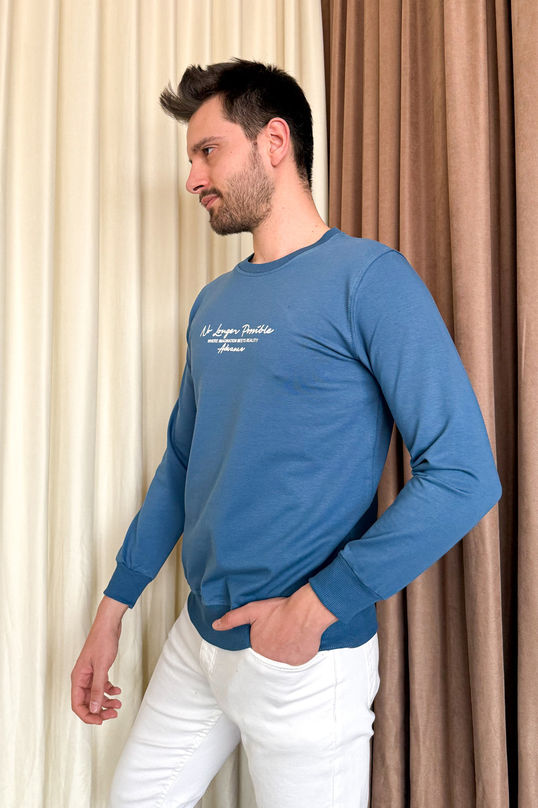 MPL Men's Long Sleeve 2-String Sweatshirt 20252 - Rubí
