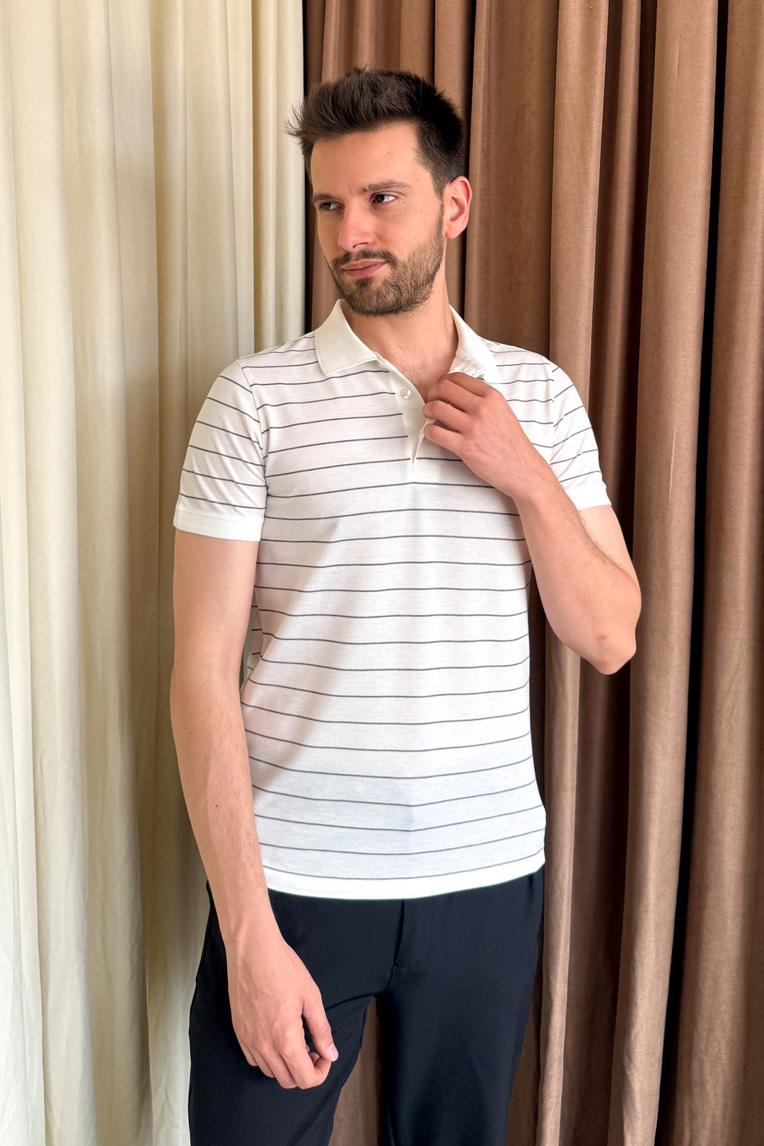 MPL Men's Polo Neck T-shirt 3149 - Mazatlán