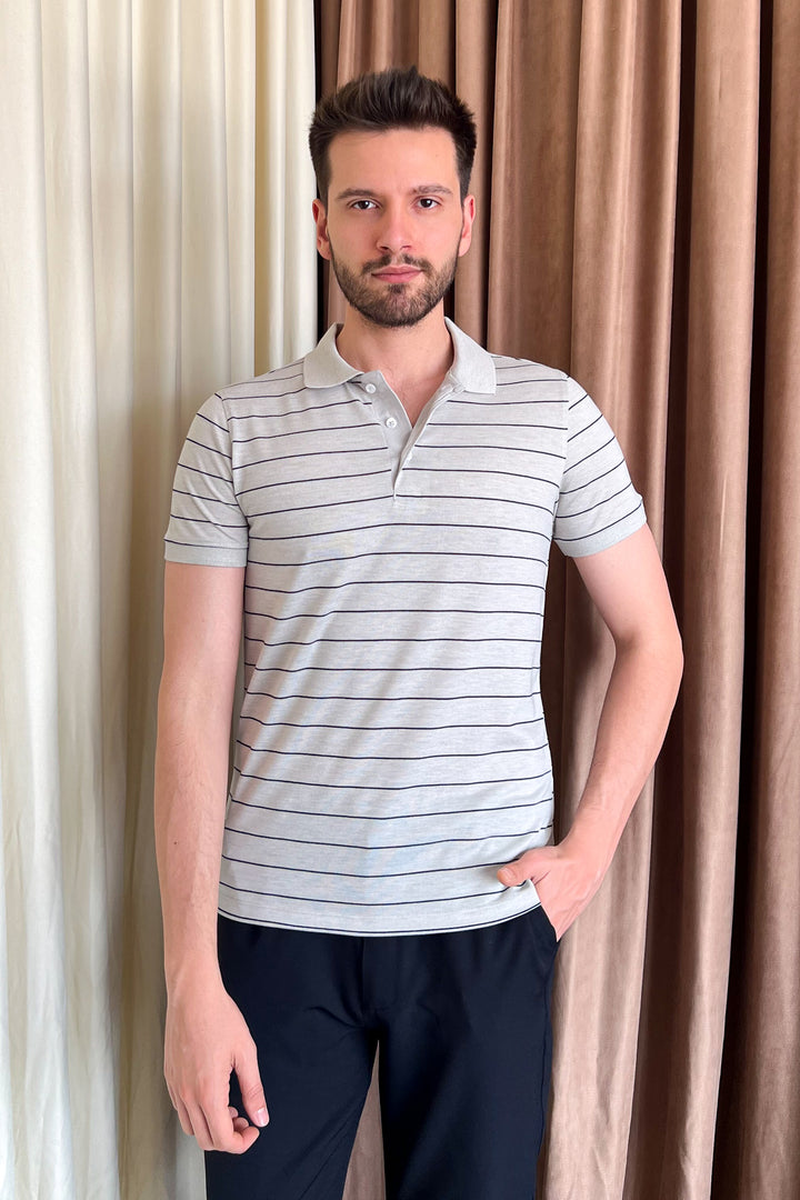 MPL Men's Polo Neck T-shirt 3149 - San Jacinto