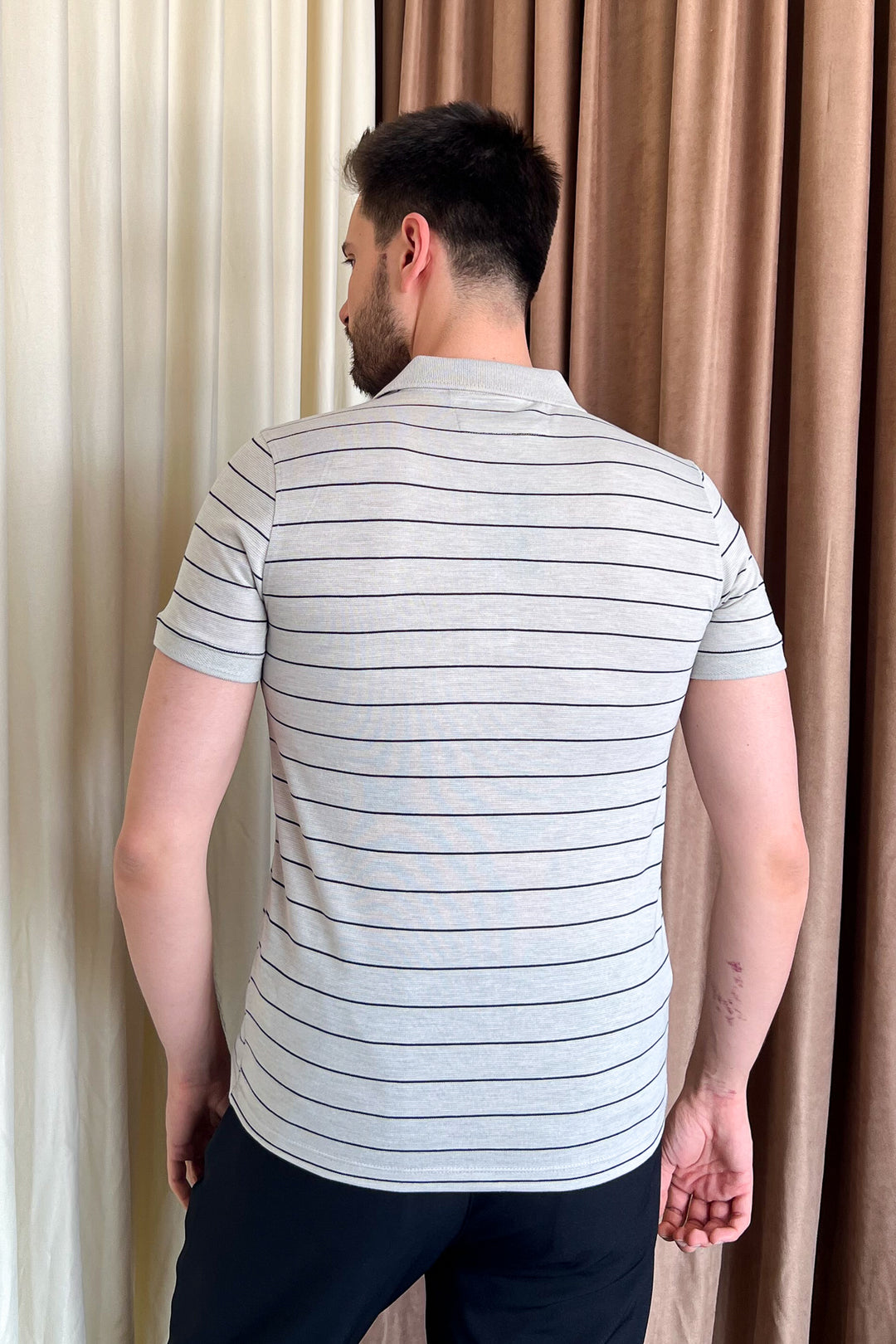 MPL Men's Polo Neck T-shirt 3149 - San Jacinto